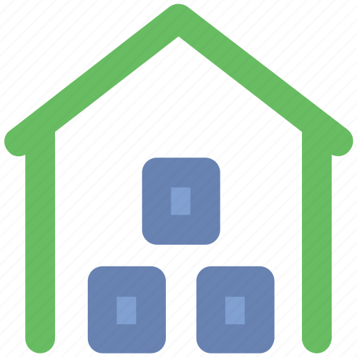 Building, commercial building, factory, storage garage, storage unit, storehouse, warehouse exterior icon - Download on Iconfinder