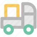 delivery car, delivery van, hatchback, pick up van, van, vehicle