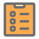 clipboard, delivery, document, list, logistic