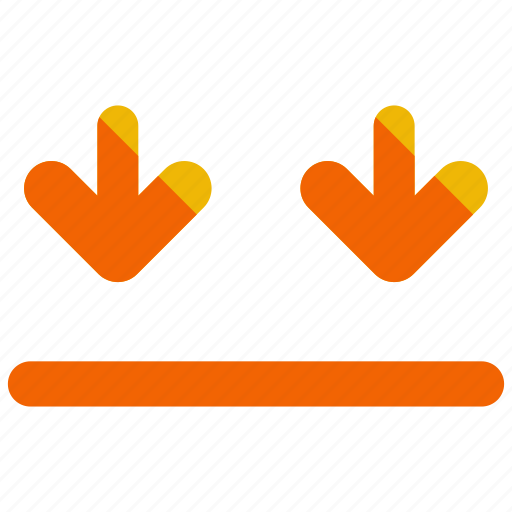 Arrow, arrows, delivery, direction, down, logistic icon - Download on Iconfinder