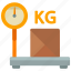 delivery, kilo, kilogram, logistic, package, scale, weight 