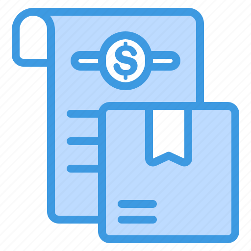 Invoice, bill, box, delivery, logistics, package, shipping icon - Download on Iconfinder