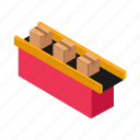conveyor, packages, parcel, cargo, logistic