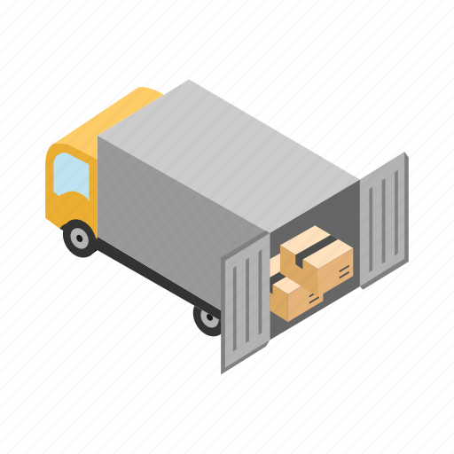 Truck, transport, delivery, parcels, logistic icon - Download on Iconfinder