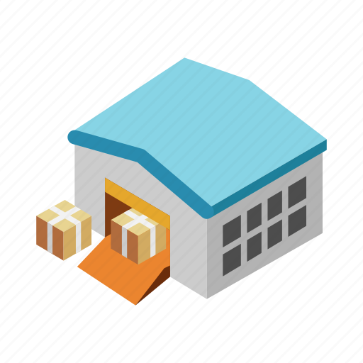 Warehouse, stock, storage, house, logistic icon - Download on Iconfinder