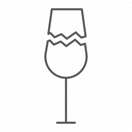 Fragile, logistic, package, cracked, wine, glass, cargo icon - Download on Iconfinder