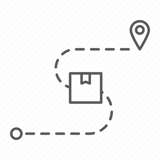 Parcel, tracking, logistic, navigation, package, cardboard, box icon - Download on Iconfinder