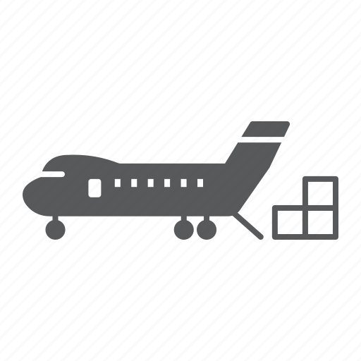 Cargo, airplane, logistic, transportation, air, shipping, package icon - Download on Iconfinder