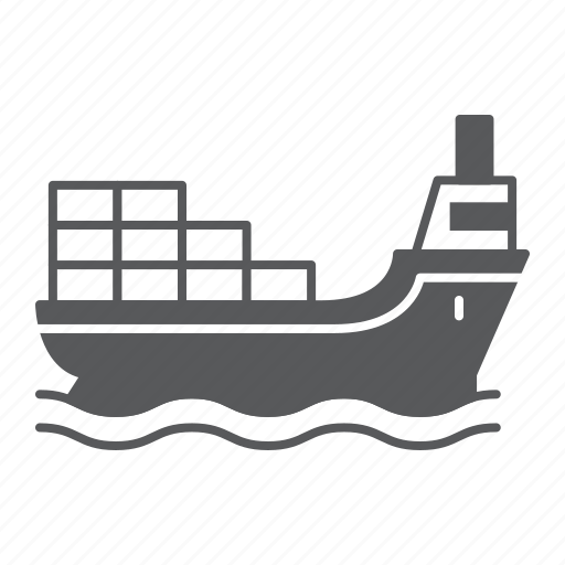 Cargo, ship, logistic, shipping, marine, tanker, transportation icon - Download on Iconfinder
