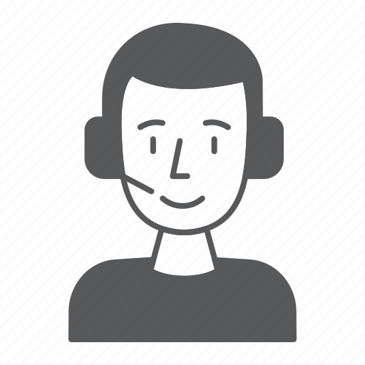 Customer, support, service, help, call, center, man icon - Download on Iconfinder