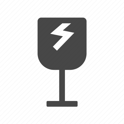 Broken glass, fragile, logistics icon - Download on Iconfinder
