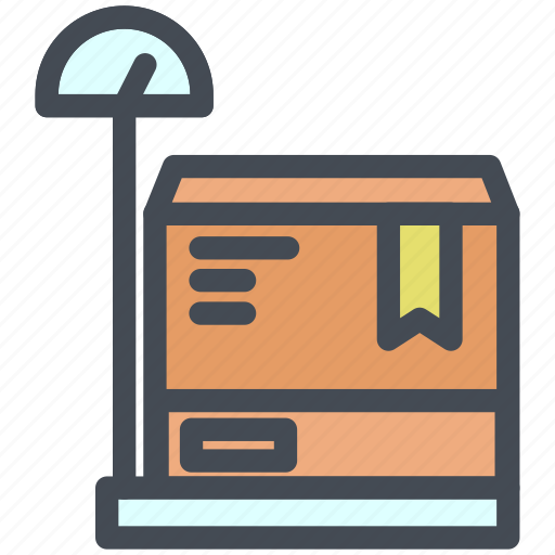Box, bussiness, delivery, logistics, package, send, weight icon - Download on Iconfinder