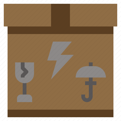 Cardboard, delivery, fragile, package, packaging icon - Download on Iconfinder