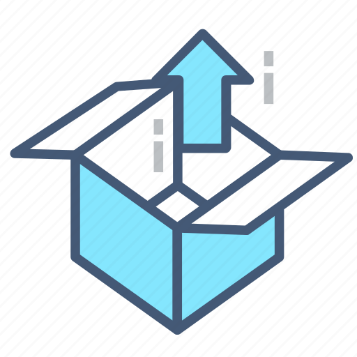 Archive, box, box out, logistic, out, packaging, unpack icon - Download on Iconfinder