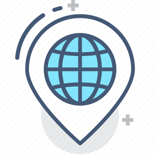 Address, earth, globe, highlight, location, marking, world icon - Download on Iconfinder