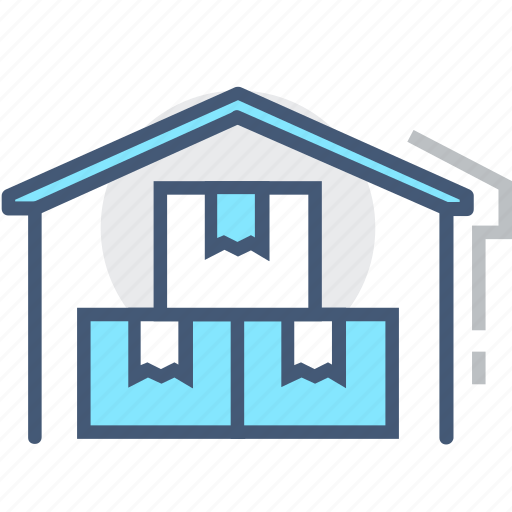 Depot, logistics, room, storage garage, store, supplies, warehouse icon - Download on Iconfinder