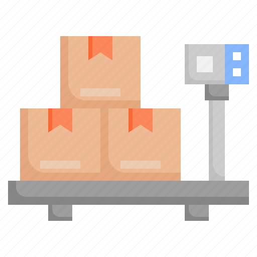Weight, scale, parcel, shipping, and, delivery, packet icon - Download on Iconfinder