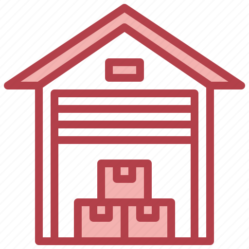 Warehouse, factory, logistics, shipping, and, delivery, packages icon - Download on Iconfinder
