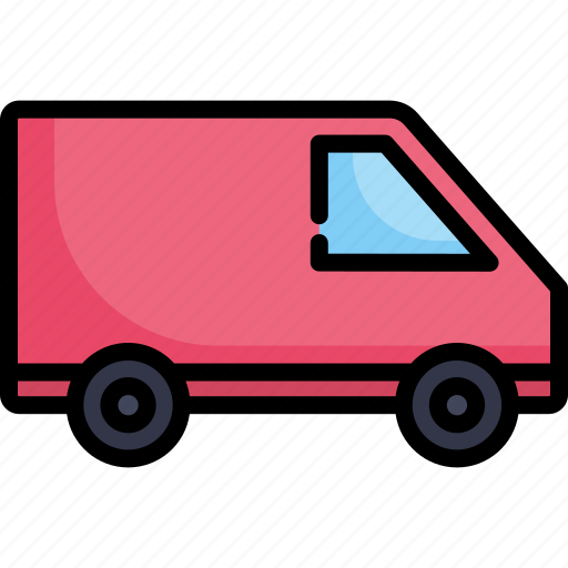 Car, delivery, logistic, transport, transportation, van, vehicle icon - Download on Iconfinder