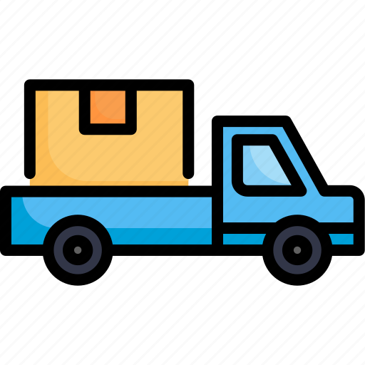 Car, delivery, logistic, pickup, transport, transportation, vehicle icon - Download on Iconfinder