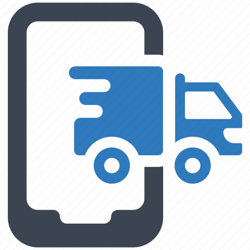 Mobile, transportation, logistics, delivery, track cargo icon - Download on Iconfinder