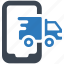 mobile, transportation, logistics, delivery, track cargo 