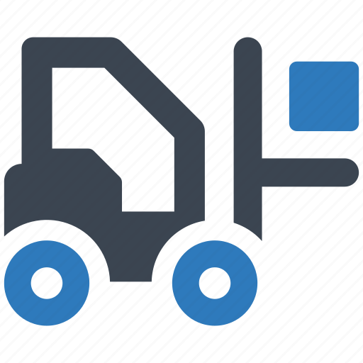 Forklift, logistic, cargo, vehicle, warehouse, fork icon - Download on Iconfinder
