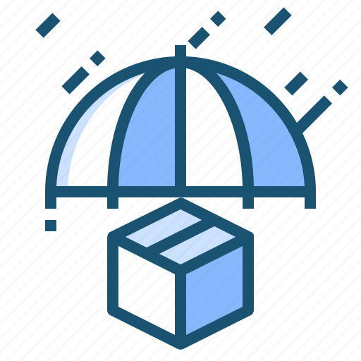 Cargo, keepdry, protect, umbrella icon - Download on Iconfinder