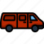 cargo, van, industry, vehicle, transportation, lineart, commercial 