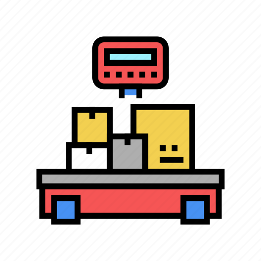 Weight, control, boxes, logistics, business, ship icon - Download on Iconfinder