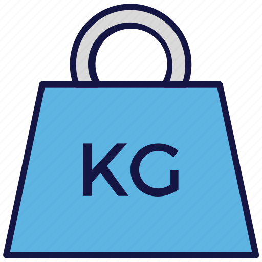 Kg, kilogram, logistics delivery, weight icon - Download on Iconfinder