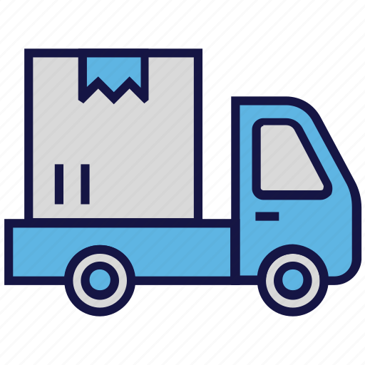 Box, carton, logistics delivery, shipping, truck icon - Download on Iconfinder