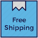 box, carton, free, logistics delivery, shipping