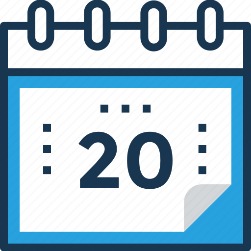 Calendar, date, day, schedule, timetable icon - Download on Iconfinder