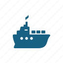 cargo ship, delivery, ship, shipping, transportation