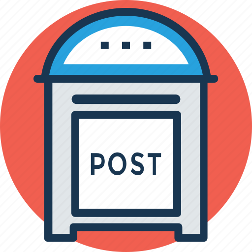 Communication, letter box, mailbox, post box, postal service icon - Download on Iconfinder