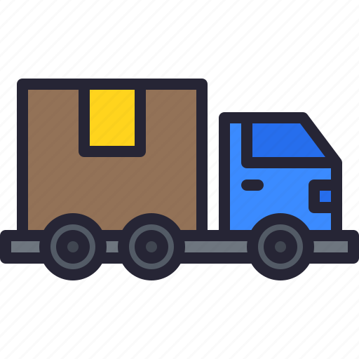 Truck, delivery, cargo, shipping, logistics, transport icon - Download on Iconfinder