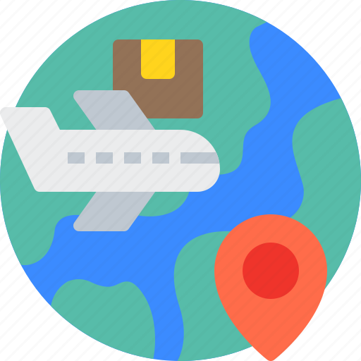Plane, delivery, shipping, world, package icon - Download on Iconfinder