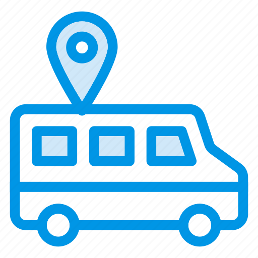 Gps, location, pin, tracking, transport, travel, vehicle icon - Download on Iconfinder