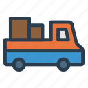 auto, deliver, shipment, transport, truck, van, vehicle