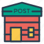 home, mailbox, network, office, post, postoffice, property 