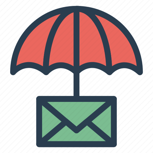 Email, envelope, letter, mail, protection, safe, umbrella icon - Download on Iconfinder