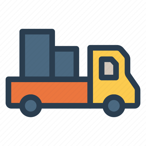 Blocktruck, deliver, delivery, shipping, transport, truck, vehicle icon - Download on Iconfinder