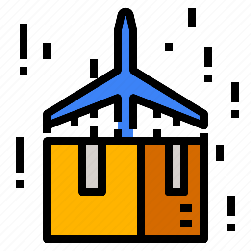 Airplane, delivery, flight, transport icon - Download on Iconfinder