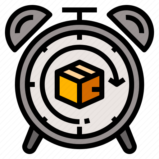 Box, delivery, management, package, time icon - Download on Iconfinder