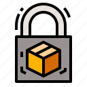 logisticssecurity, package, padlock, protectedbox, safeshipping