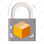 logisticssecurity, package, padlock, protectedbox, safeshipping 