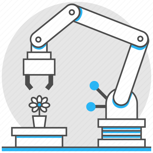 Arm, autonomous, industry, logistic, mechanical, robots, technology icon - Download on Iconfinder