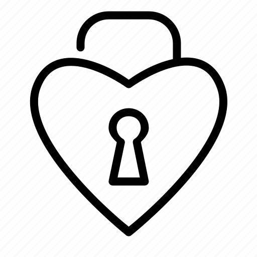 Lock, love, private, valentine icon - Download on Iconfinder