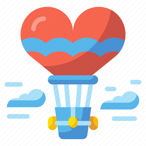 Air, balloon, flight, fly, love, urban, valentine icon - Download on Iconfinder